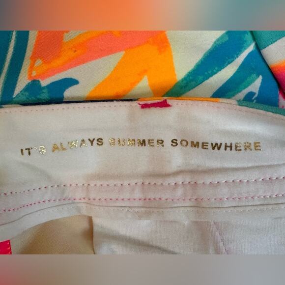 NEW  Lilly Pulitzer | Goombay Smashed Callahan Shorts 00 - Picture 6 of 8